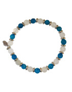 Bracelet Apatite Pierre de Lune Gamme Bien-Être Stop Fringale