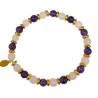 Bracelet Améthyste Quartz Rose Gamme Bien-Être Bonne Nuit