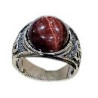 Bague Œil de Taureau Acier Inox