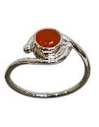 Bague Agate de feu Argent 925 (s)