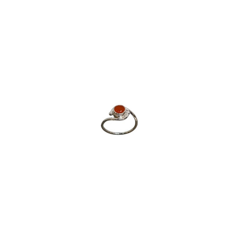Bague Agate de feu Argent 925 (s)