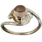 Bague Quartz rose Argent 925 Taille 54 (s)