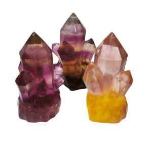 Cristal Fluorite Taillé 5cm