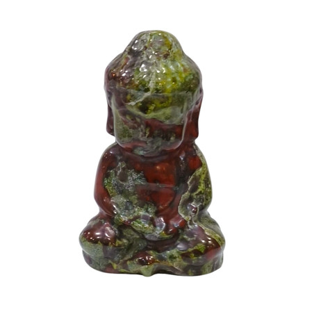 Bouddha Jaspe Sang de Dragon 5 cm