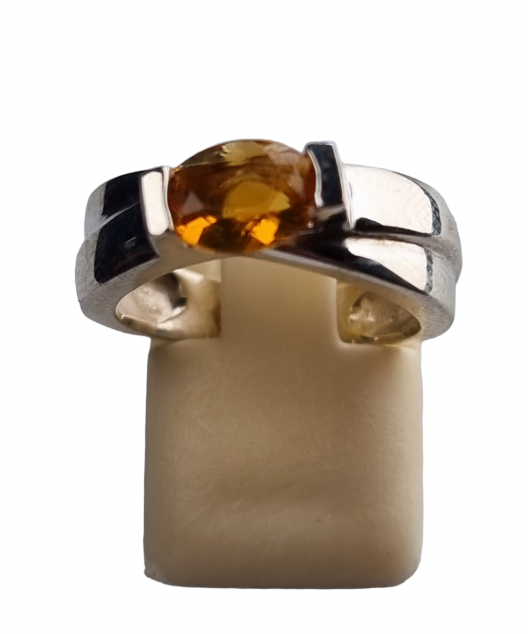 Bague Opale de feu Argent 925