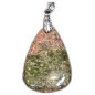 Pendentif Unakite goutte