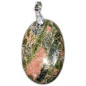 Pendentif Unakite ovale