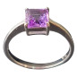 Bague Améthyste Argent 925 Taille 57