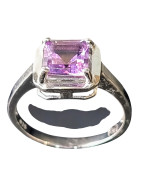 Bague Améthyste Argent 925 Taille 57