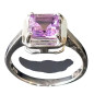 Bague Améthyste Argent 925 Taille 57