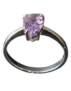 Bague Améthyste Argent 925 Taille 57 (s)