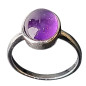 Bague Améthyste Argent 925 Taille 58 (s)