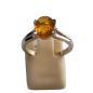 Bague Opale de feu Argent 925