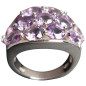 Bague Améthyste Argent 925 Taille 52