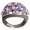 Bague Améthyste Argent 925 Taille 52