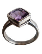 Bague améthyste Argent 925 Taille 54