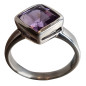 Bague améthyste Argent 925 Taille 54