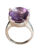 Bague améthyste Argent 925 Taille 56