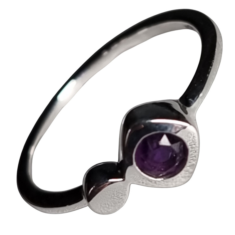 Bague Améthyste Argent 925