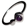 Bague Améthyste Argent 925