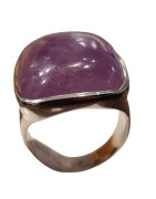 Bague Améthyste Argent 925 Taille 59