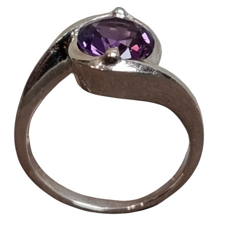 Bague Améthyste Argent 925