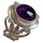 Bague Améthyste Argent 925 Taille 56