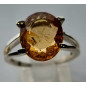 Bague Opale de feu Argent 925 Taille 56