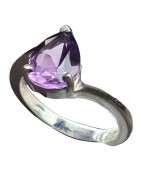 Bague Améthyste Argent 925