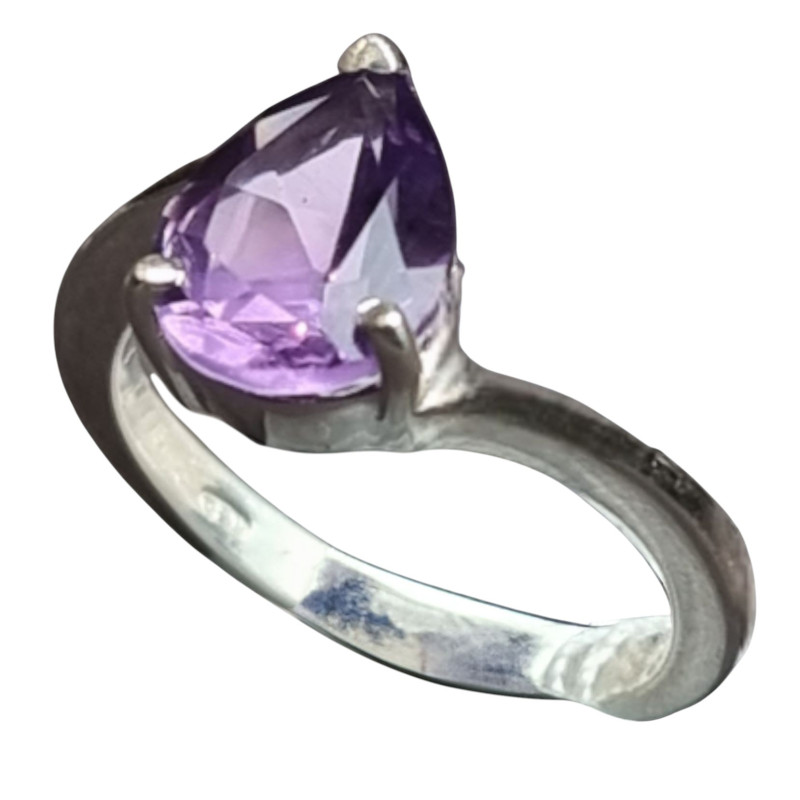 Bague Améthyste Argent 925