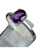 Bague Améthyste Argent 925