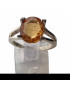 Bague Opale de feu Argent 925 Taille 56