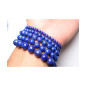 Bracelet Lapis-Lazuli Perles rondes 8mm Bracelet Lapis-Lazuli Perles rondes 8mm