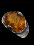 Bague Opale de feu Argent 925 Taille 54