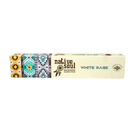 Encens White Sauge Native Soul Batônnets (15g)
