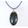 Pendentif Nuumite Ovale avec Cordon 44cm + 5cm