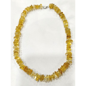 Collier Citrine Baroque 44cm