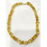 Collier Citrine Baroque 44cm