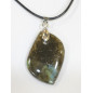 Pendentif Labradorite avec Cordon 44cm + 5cm