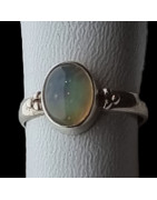 Bague Opale Argent 925 Taille 53