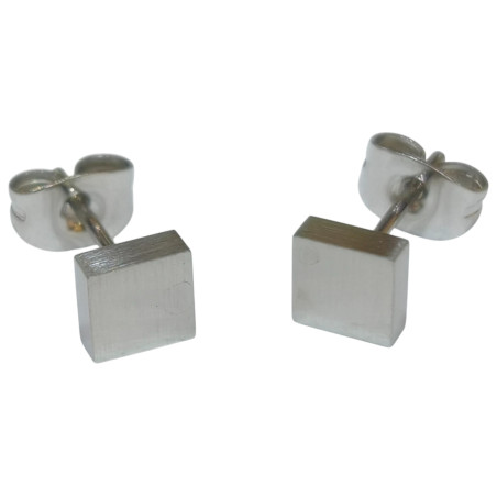 Boucles Acier Carrées 5x5mm