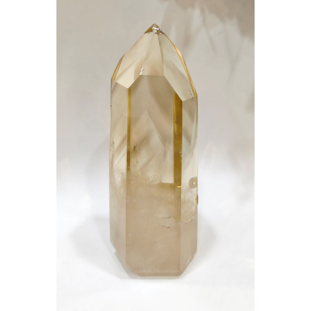 Cristal Citrine Pointe Monoterminée 269g H11cm