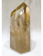 Cristal Citrine Pointe Monoterminée 317g H10cm