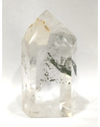 Cristal Quartz Fantôme Chlorite 88g H6.5cm