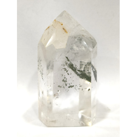 Cristal Quartz Fantôme Chlorite 88g H6.5cm
