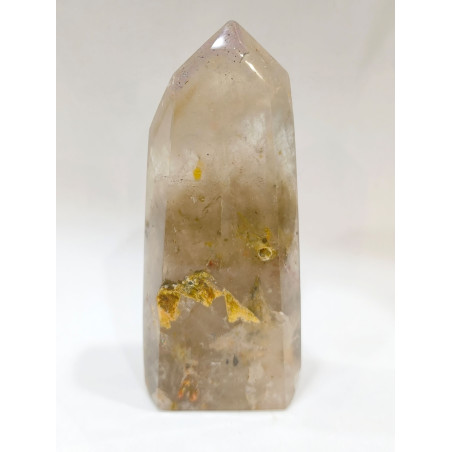 Cristal Quartz Fantôme 257g H12cm