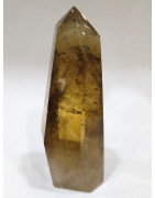 Cristal Citrine Fumée Pointe Monoterminée 156g H10cm