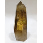 Cristal Citrine Fumée Pointe Monoterminée 156g H10cm