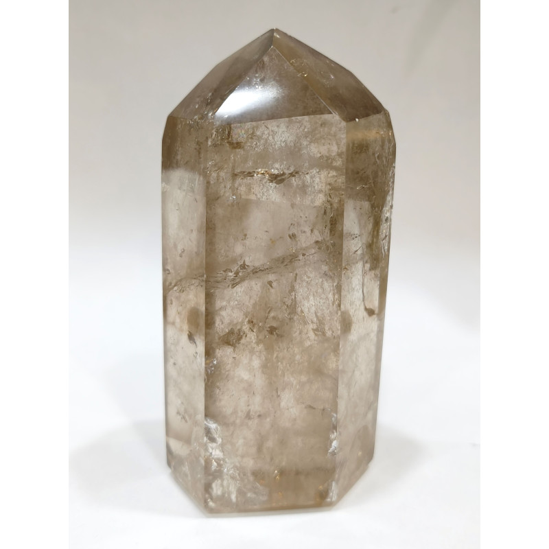 Cristal Quartz Fumé 362g H11cm
