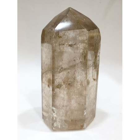 Cristal Quartz Fumé 362g H11cm